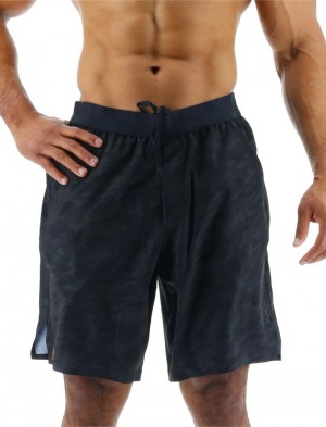 Black Camo Tyr Hydrosphere™ Lined 7 Unbroken Men's Shorts | US-UQJH71893