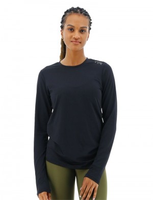 Black Tyr Airtec™ Long Sleeve Women's T-Shirt | US-USAP17543