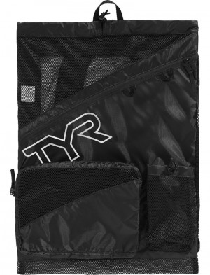 Black Tyr Elite Team 40l Mesh Men's Backpack | US-UVIT83914