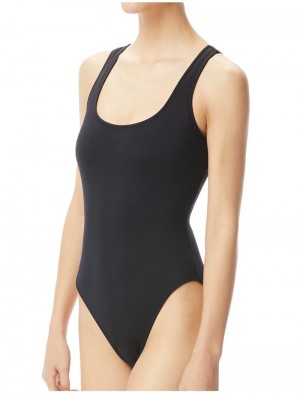 Black Tyr Eliza One Piece Women's Swimsuit | US-JZNS49153