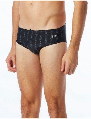 Black Tyr Fusion 2 Racer Men's Swimsuit | US-RNBI18475