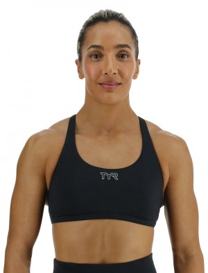 Black Tyr Joule Elite™ Multi-strap Women's Sports Bra | US-IRTW50914