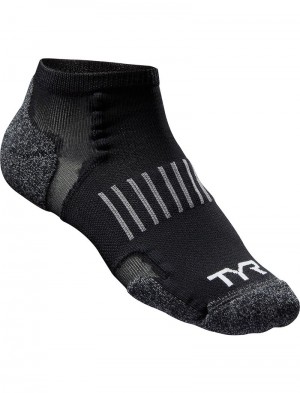 Black Tyr Low Cut Thin Training Men's Socks | US-YFKX86709