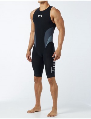 Black Tyr Torque Elite Men's Swimsuit | US-ZYLX73408