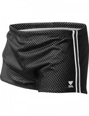 Black Tyr Trainer Men's Swim Trunks | US-CAJL06495