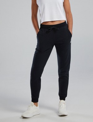 Black Tyr Ultrasoft Heavyweight Terry Women's Joggers | US-KAEN07836