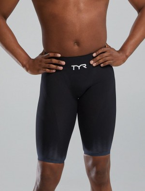 Black Tyr Venzo™ High Waist Jammer Influx Men's Swimsuit | US-AQBP10946