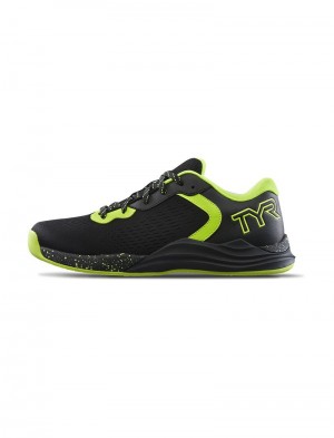 Black / Light Green Tyr Cxt-1 Trainer Limited Edition Women's Crossfit Shoes | US-UWZP97034