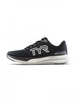 Black / White Tyr Sr-1 Tempo Runner Women's Running Shoes | US-VNXL32915