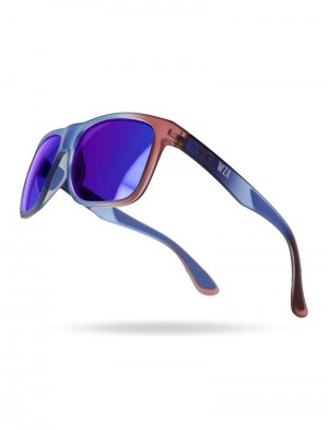 Blue Multicolor Tyr Apollo Hts Polarized - Limited Edition Wodapalooza Men's Sunglasses | US-SLWO43805