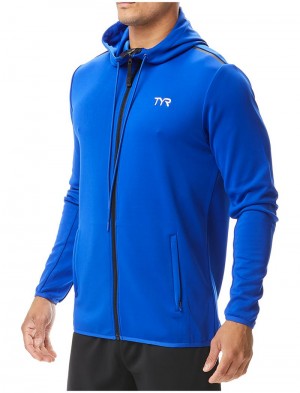 Blue Tyr Alliance Podium Full Zip Men's Hoodie | US-UDGJ70158