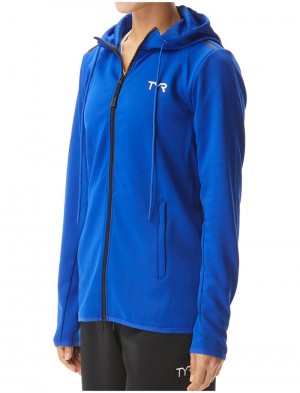 Blue Tyr Alliance Podium Full Zip Women's Hoodie | US-VDFK48039