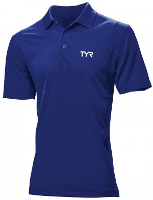 Blue Tyr Alliance Tech Men's Polo Shirt | US-BOCX09715