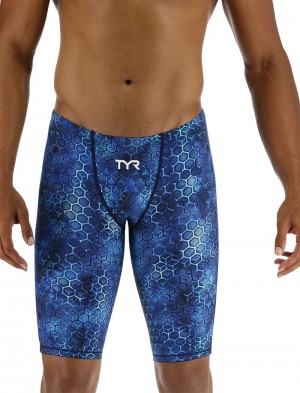 Blue Tyr Thresher® Jammer U12 Compliant Akurra Men's Swimsuit | US-KLQF01937