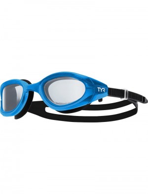 Blue / Black Tyr Adult Non-polarized Special Ops 3.0 Men's Goggles | US-FDIL27813