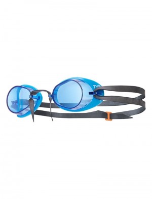 Blue / Black Tyr Adult Socket Rockets 2.0 Women's Goggles | US-CVEU86457