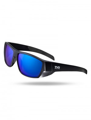 Blue / Black Tyr Knox Hts Polarized Women's Sunglasses | US-FKNJ68475