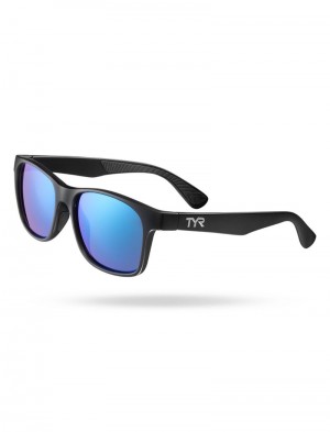 Blue / Black Tyr Springdale Hts Polarized Men's Sunglasses | US-EZYC79620