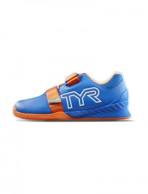 Blue / Orange Tyr L-1 Lifter Women's Sneakers | US-EHGW94038