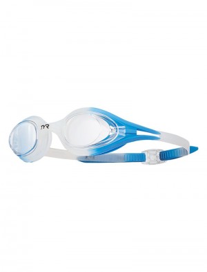 Blue / White Tyr Adult Hydra Flare Men's Goggles | US-WXCY56317