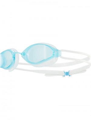 Blue / White Tyr Adult Tracer-x Racing Men's Goggles | US-DUWF81409