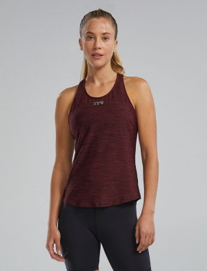 Dark Burgundy Tyr Airtec™ Women's Tanks | US-UGYJ96814