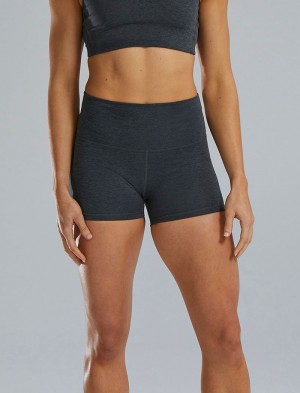 Dark Grey Tyr Base Kinetic™ High-rise 3.25 Women's Shorts | US-MTUI62801