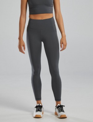 Dark Grey Tyr Joule Elite™ High-waisted 25 Pocket Women's Leggings | US-LIEC12059