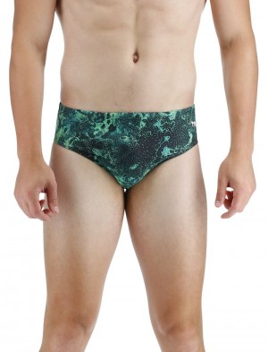 Green Tyr Durafast Lite® Diploria Men's Swimsuit | US-FLOA35849