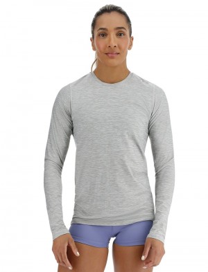 Grey Tyr Airtec™ Long Sleeve Women's T-Shirt | US-LWJN80423