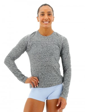 Grey Tyr Airtec™ Long Sleeve Women's T-Shirt | US-LTPF93407