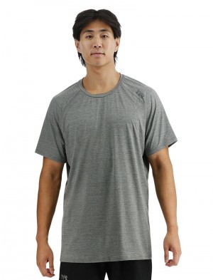 Grey Tyr Climadry™ Raglan Tech Men's T-Shirt | US-PVRO37461