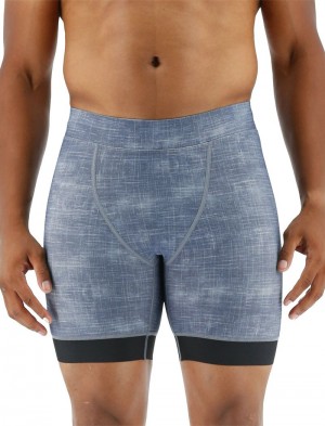 Grey Tyr Durafast Elite® Workout Jammer Sandblasted Men's Swimsuit | US-KYDS37196