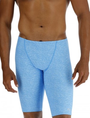 Light Blue Tyr Durafast One® Jammer Lapped Men's Swimsuit | US-FNXO82705