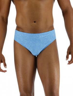 Light Blue Tyr Durafast One® Lapped Men's Swimsuit | US-JVXQ13420