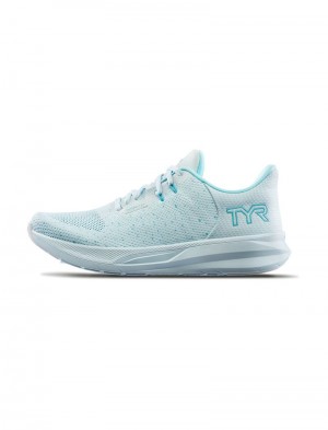 Light Blue Tyr Techknit Rnr-1 Trainer Women's Crossfit Shoes | US-ISOF34809