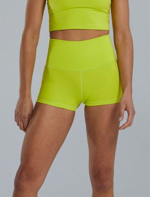 Light Green Tyr Base Kinetic™ 2 High-rise Women's Shorts | US-SHIF74291