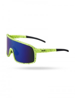 Light Green / Blue Tyr Viejo Hts - Limited Edition Women's Sunglasses | US-BNPZ50346