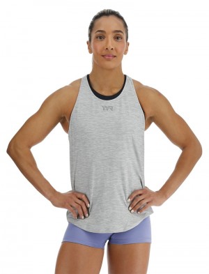 Light Grey Tyr Airtec™ Women's Tanks | US-RLVY38701