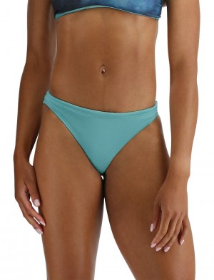 Light Turquoise Tyr Durafast Elite® Classic Mini Women's Bikini Bottom | US-RQOH87165