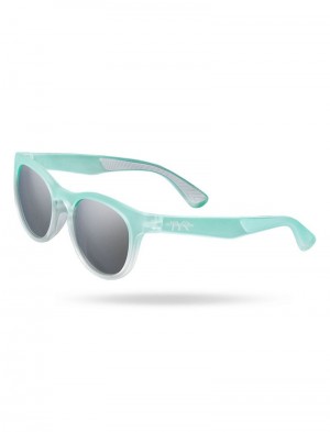 Light Turquoise / Silver Tyr Ancita Hts Polarized Men's Sunglasses | US-ISPG73915