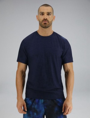 Navy Tyr Airtec™ Men's T-Shirt | US-MGJL08629