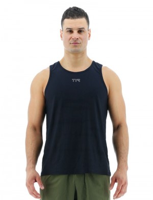 Navy Tyr Airtec™ Men's Tanks | US-ZLSN29146