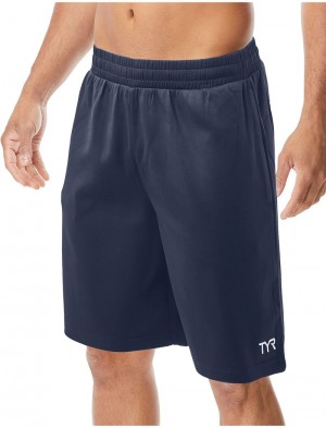 Navy Tyr Alliance Podium Men's Shorts | US-NDUL34570