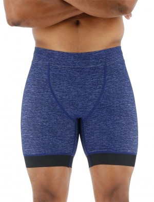 Navy Tyr Durafast Elite® Workout Jammer Lapped Men's Swimsuit | US-ZFSX48739