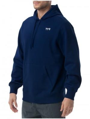 Navy Tyr Unisex Alliance Pullover Men's Hoodie | US-VION13950