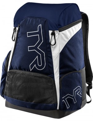 Navy / White Tyr Alliance 45l Women's Backpack | US-TDBR36928