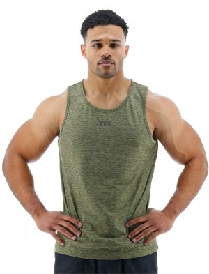 Olive Tyr Airtec™ Men's Tanks | US-IEMP35184