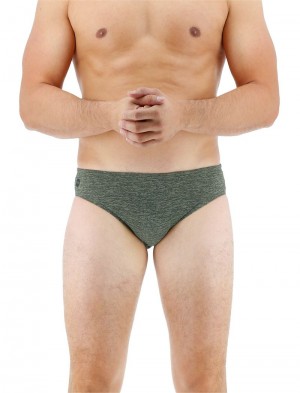 Olive Tyr Durafast One® Lapped Men's Swimsuit | US-KFXJ61497