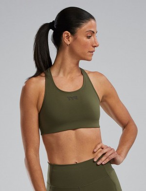 Olive Tyr Joule Elite™ Classic Women's Sports Bra | US-PJZU90174